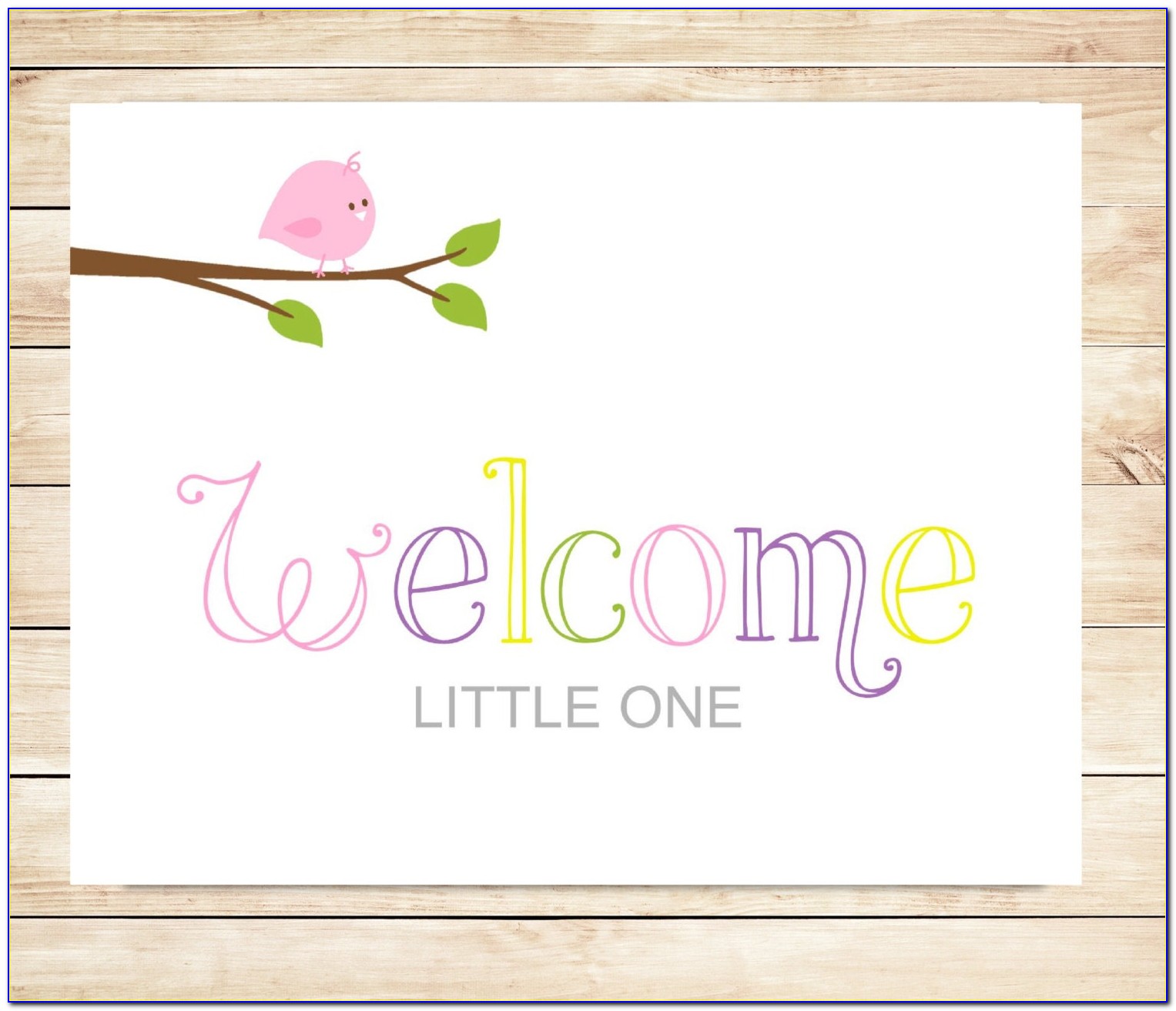 Welcome Card Templates