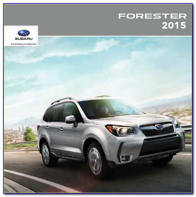 2019 Subaru Forester Brochure Pdf