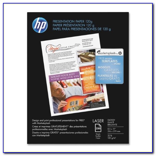 Hp Glossy Brochure Or Professional Paper