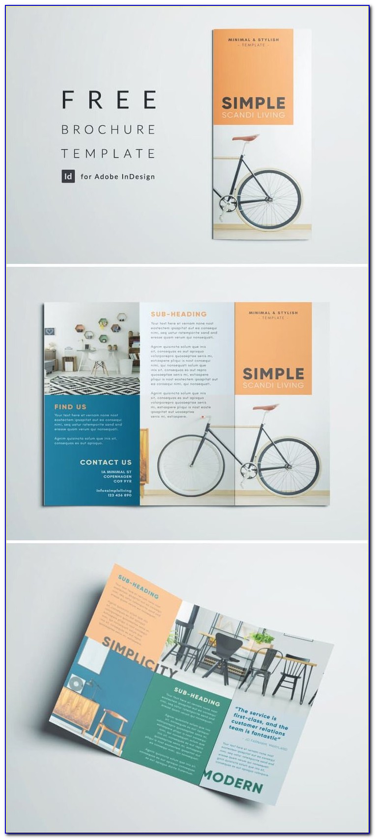 Tri Fold Brochure Indesign Download