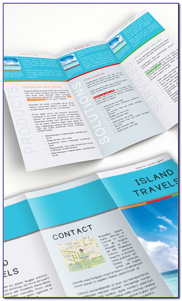 Tri Fold Brochure Indesign Template