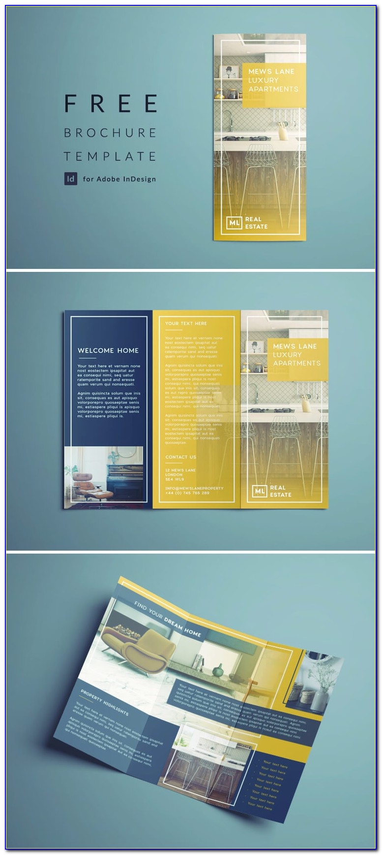 11x17 Half Fold Brochure Template Word