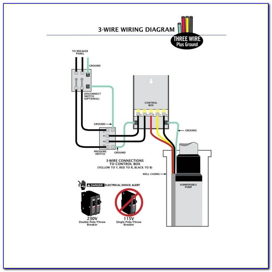 120 Volt Well Pump Pressure Switch Wiring Diagram