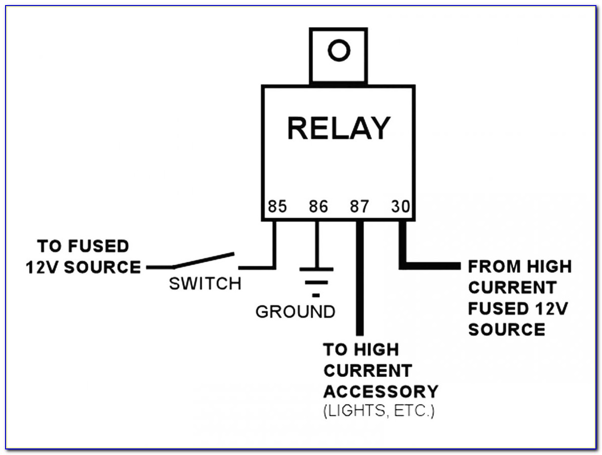 12v Dc Relay Diagram