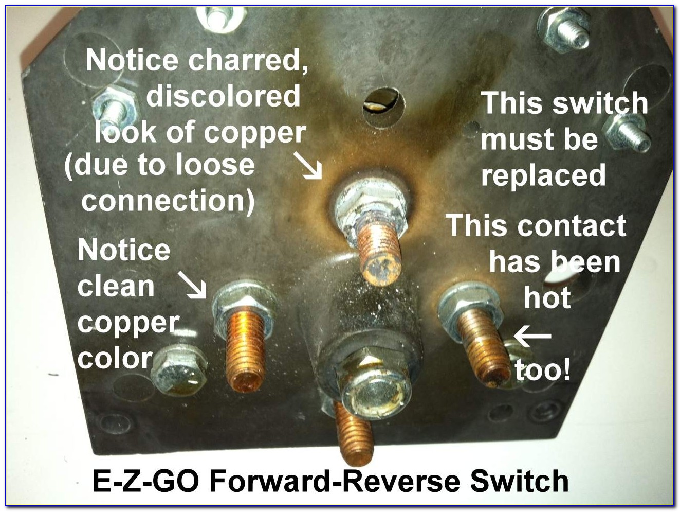 1985 Club Car Forward Reverse Switch Wiring Diagram