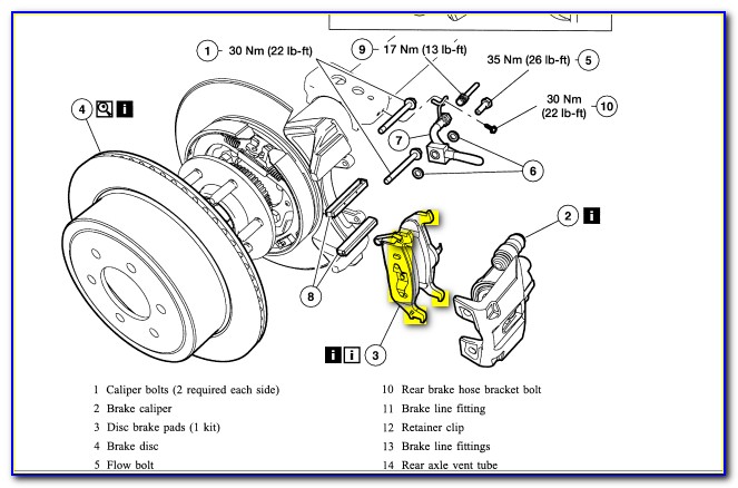 1991 Ford F150 Rear Brakes Diagram