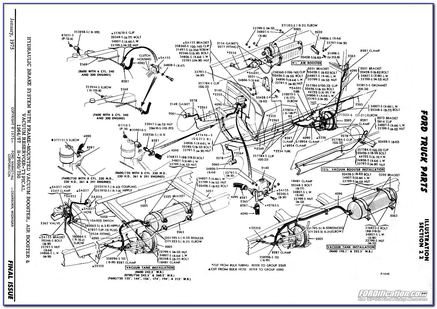 1993 Ford F150 Brake Line Diagram