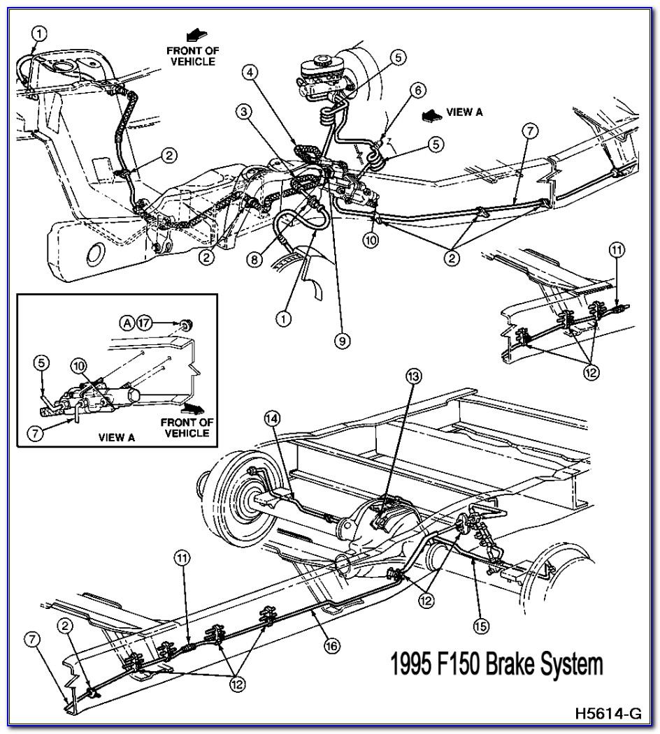 1998 Ford F150 Brake Lines Diagram