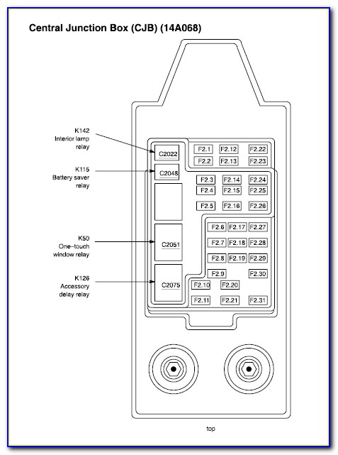 2002 F150 5.4 Fuse Box Diagram