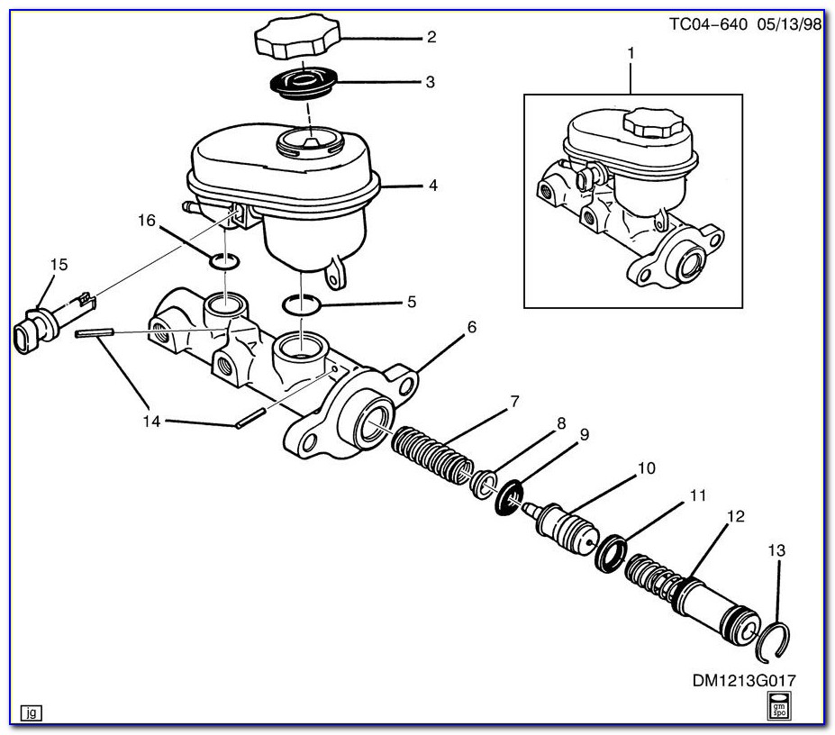 2006 Chevy Silverado Brake System Diagram