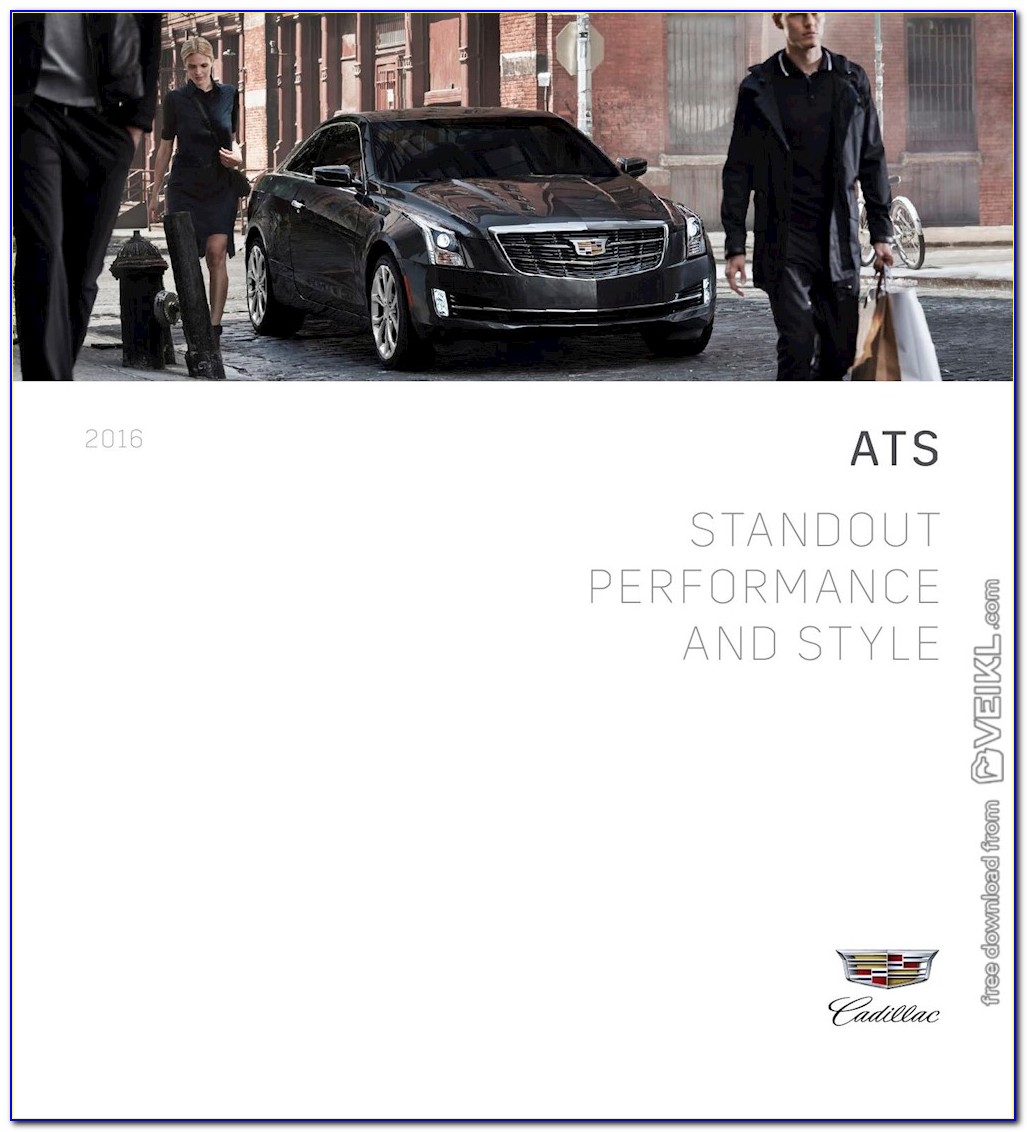 2015 Cadillac Ats Brochure Pdf