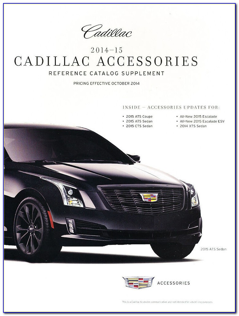 2017 Cadillac Ats Brochure Pdf