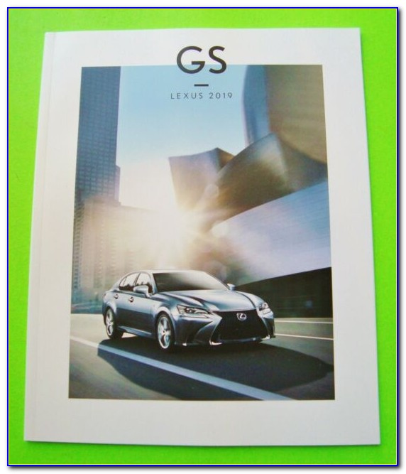 2019 Lexus Gs Brochure