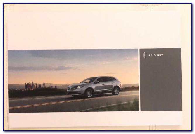 2019 Lincoln Continental Brochure