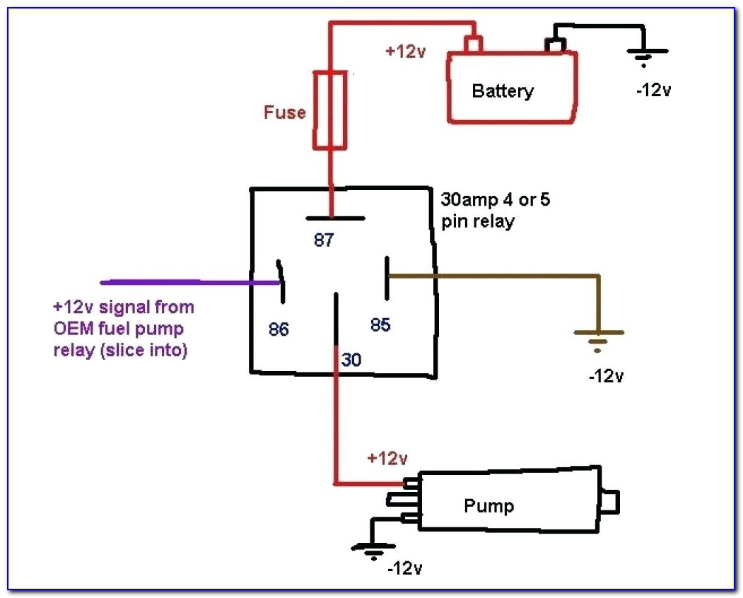 24v 5 Pin Relay Wiring Diagram
