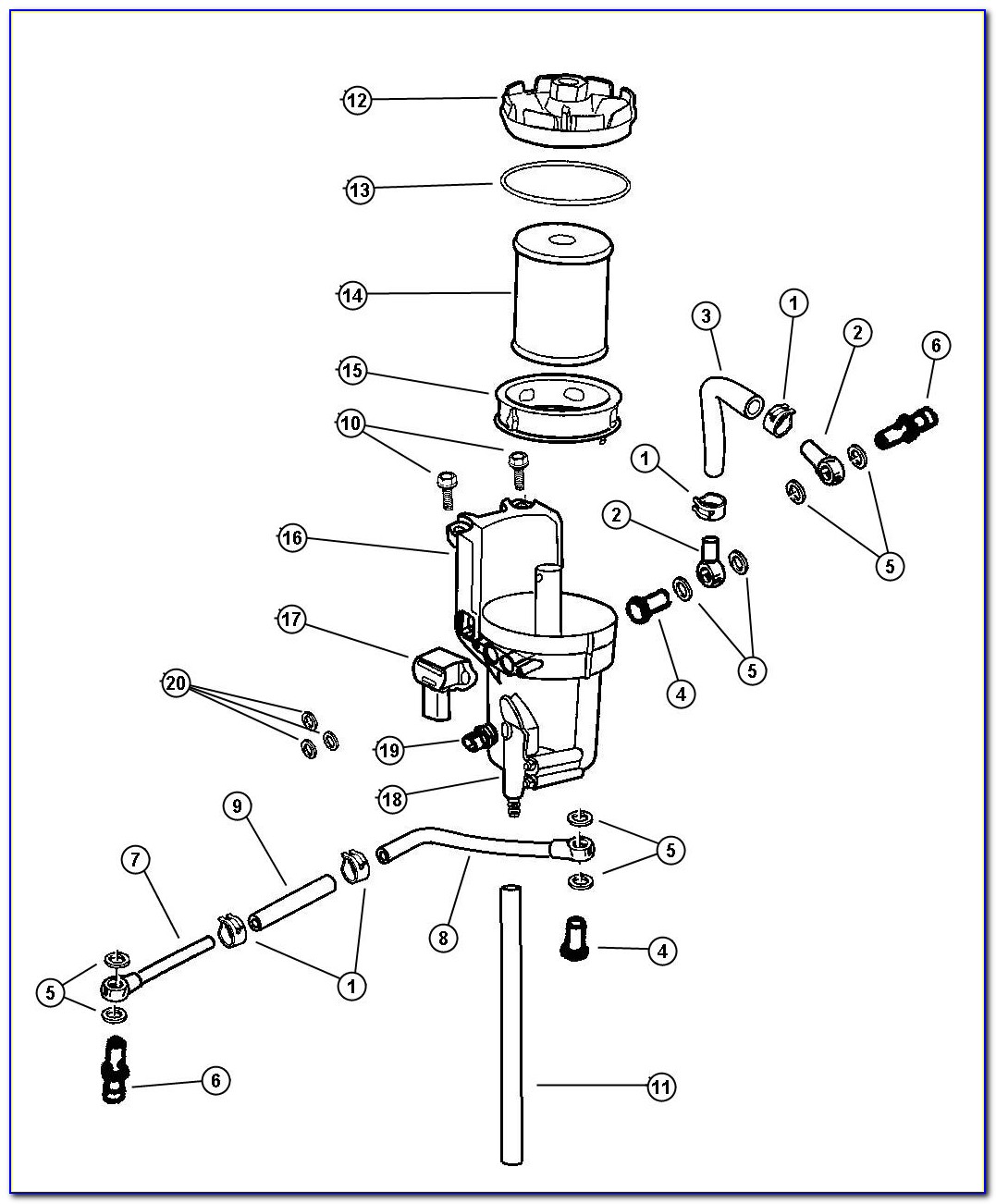 24v 5.9 Cummins Fuel Line Diagram