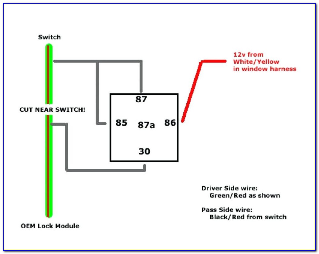 5 Pin Relay Diagram For Horn