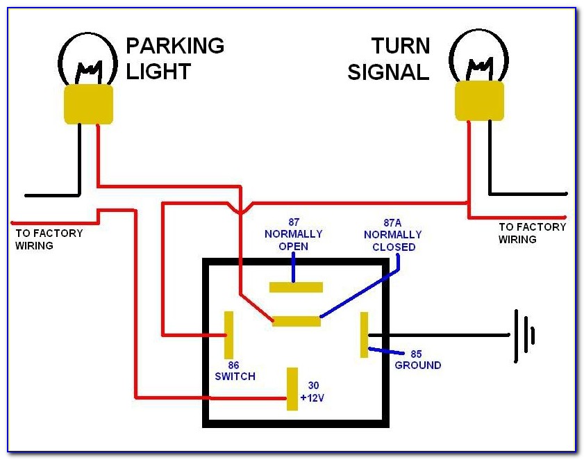 5 Pin Relay Wiring Diagram Fuel Pump