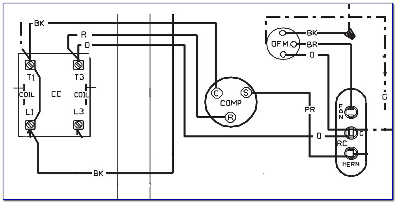 Ac Condenser Fan Wiring Diagram
