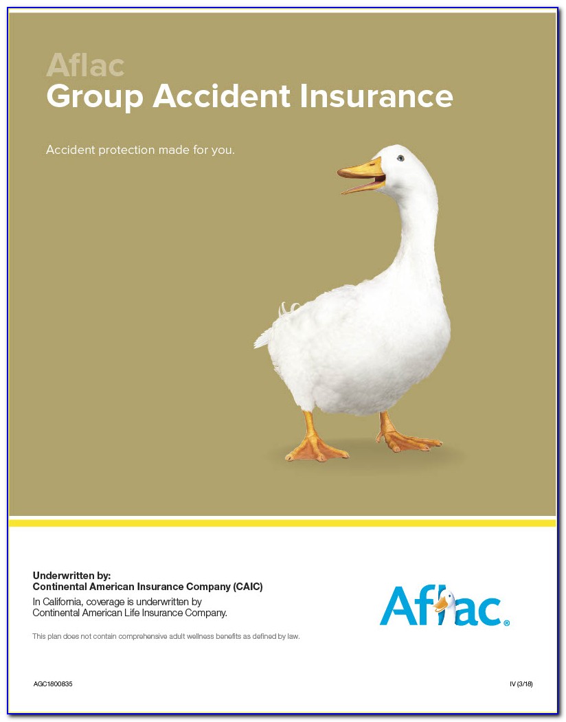 Aflac Accident Plan Brochure