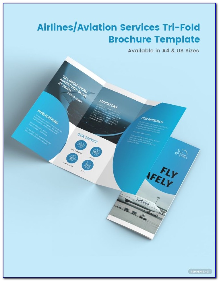 Aviation Brochure Templates