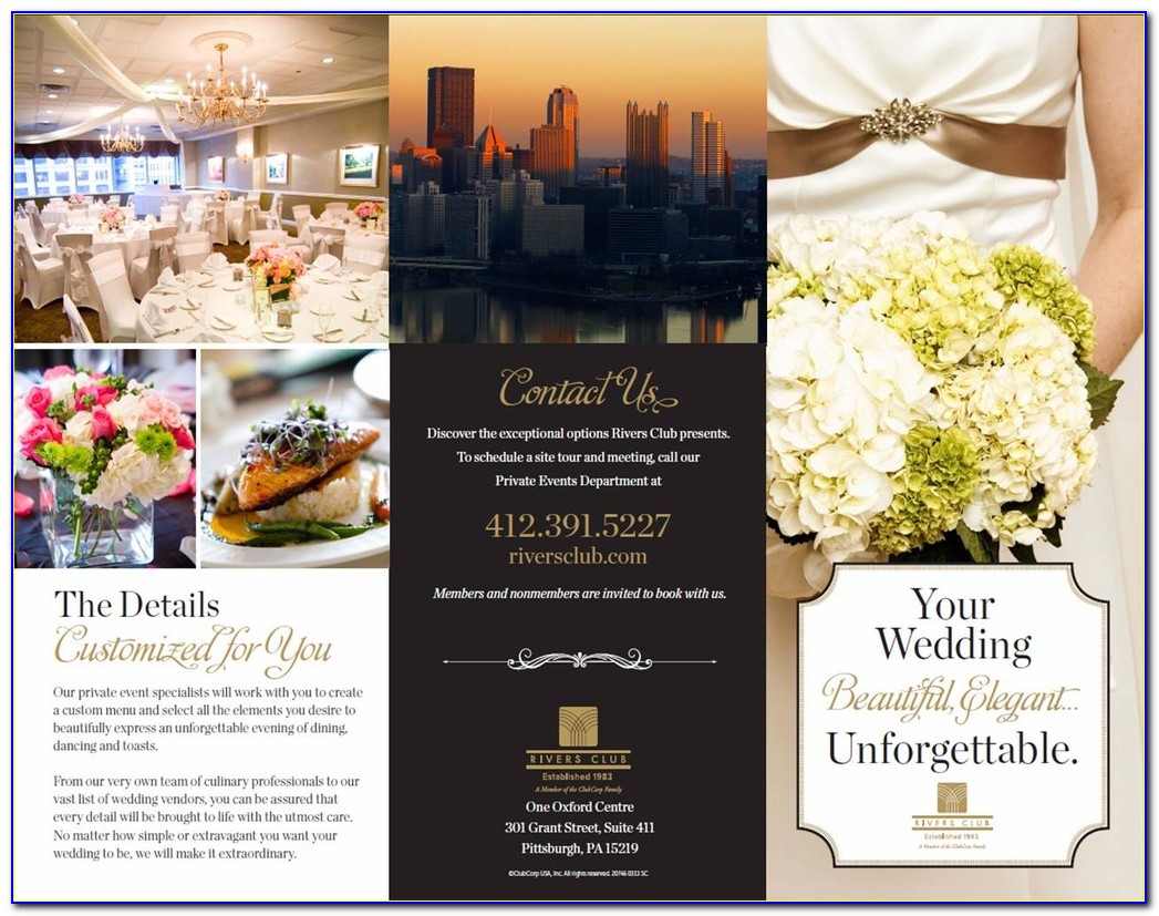 Banquet Hall Brochure Templates