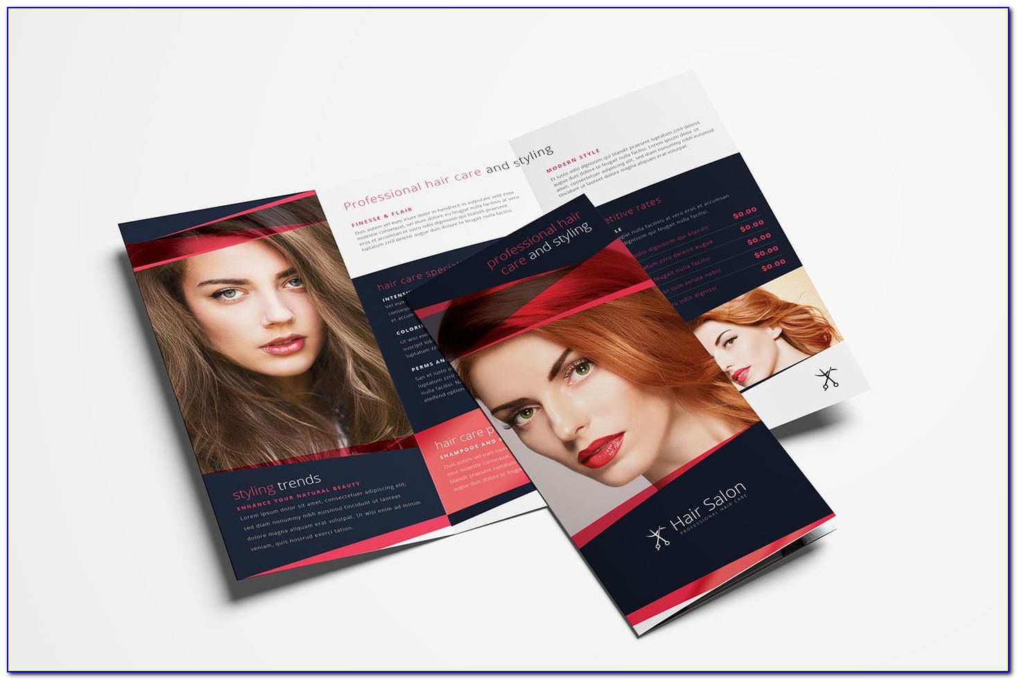 Beauty Salon Flyer Template Free Download