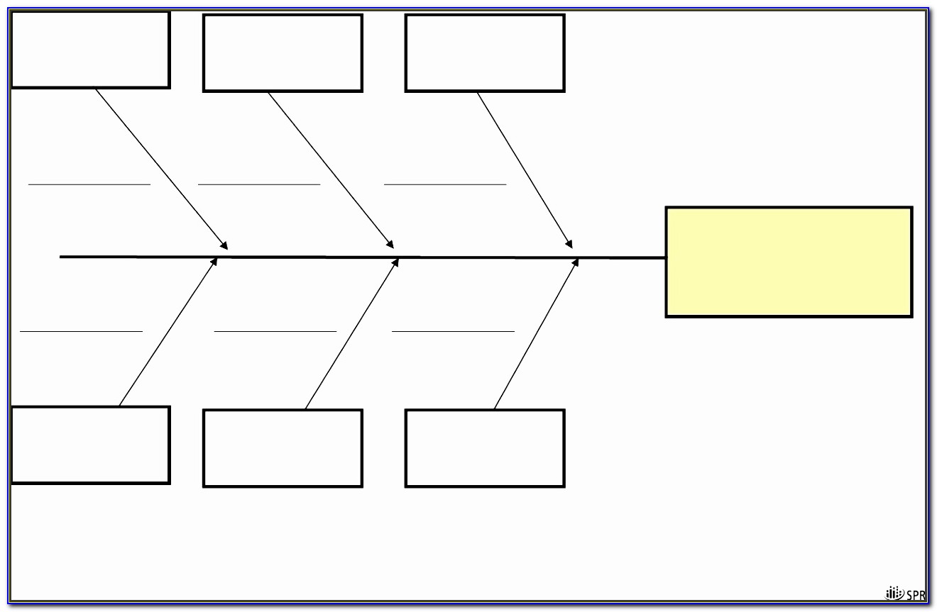 Blank Fishbone Diagram Template Pdf