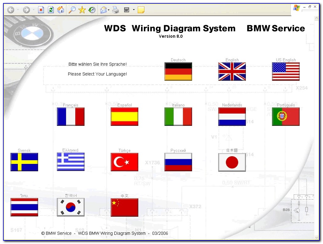Bmw Wiring Diagram System (wds)