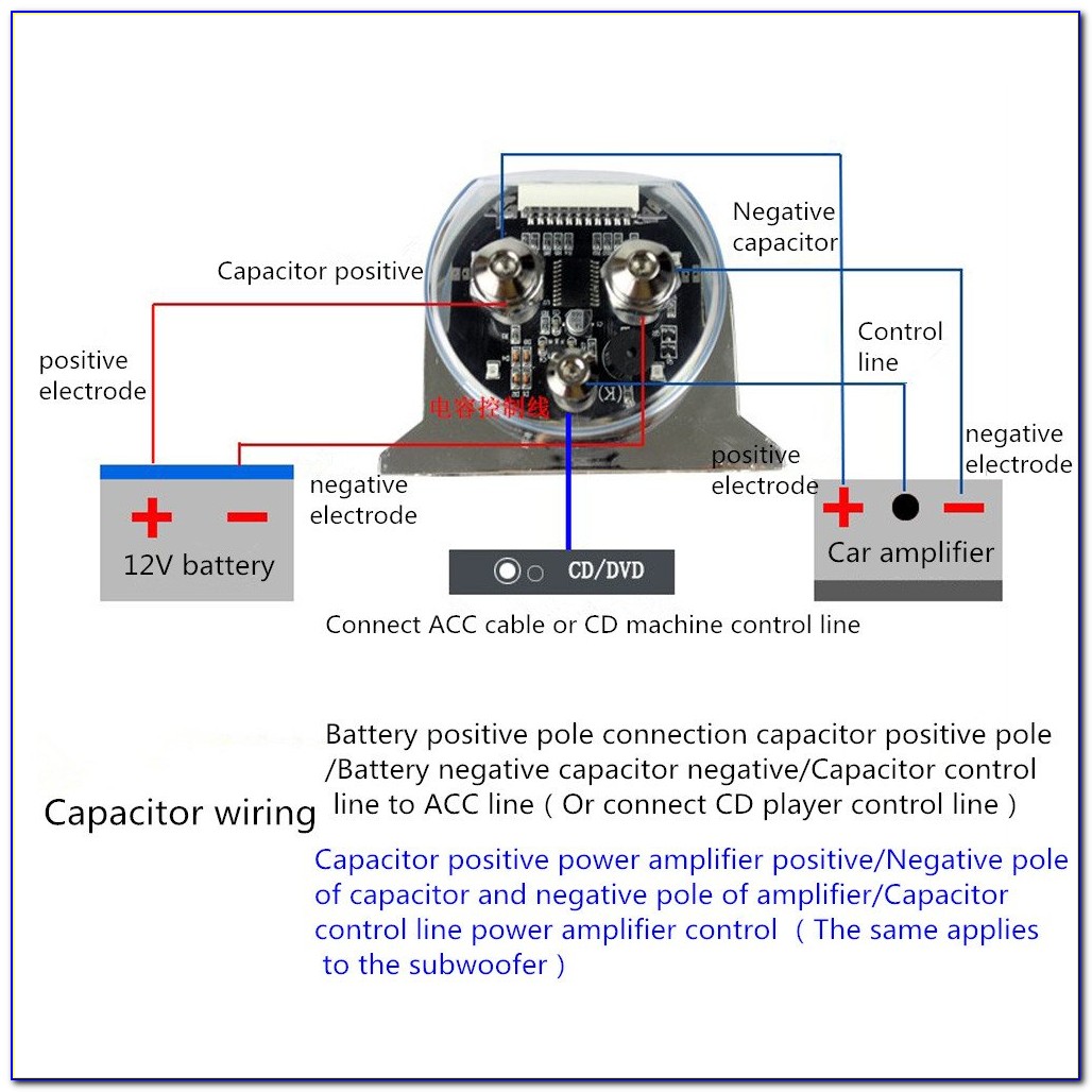 Capacitor Wiring Diagram Ac