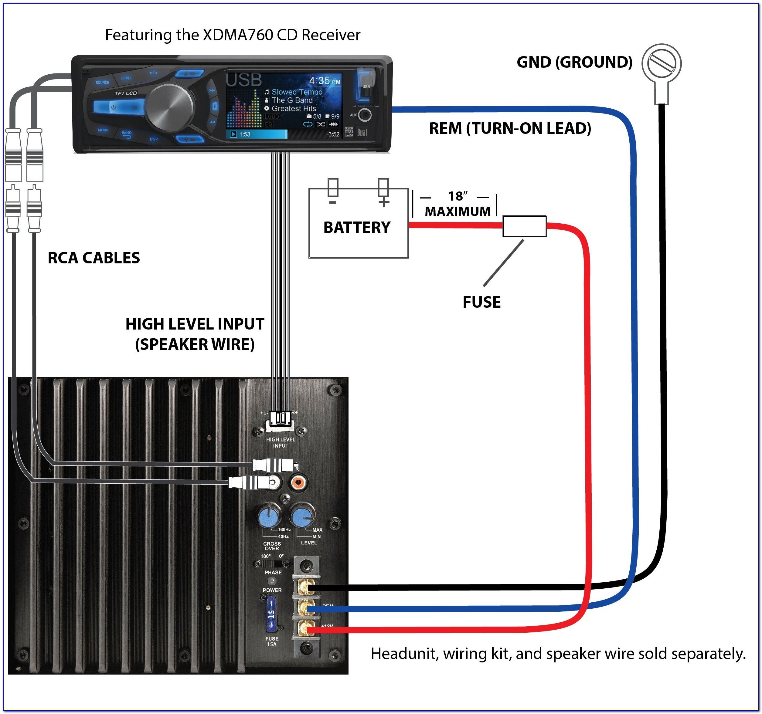 Car Audio Wiring Diagrams Multiple Amps