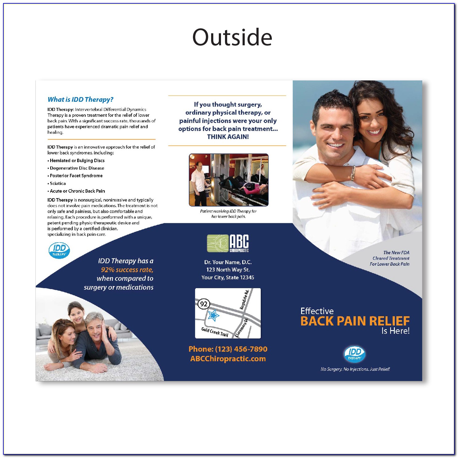 Chiropractic Marketing Brochures