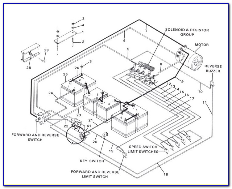 Club Car Precedent 48 Volt Battery Wiring Diagram