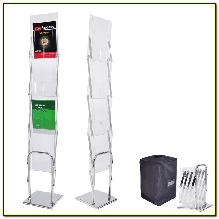 Collapsible A4 Brochure Stand