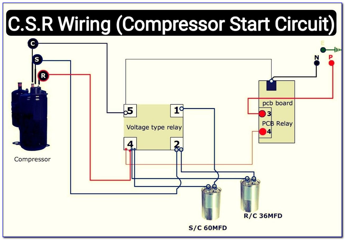 Compressor Wiring Diagram Three Phase