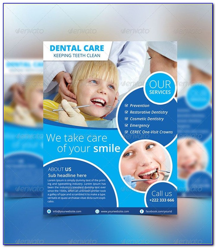 Dental Clinic Brochure Template