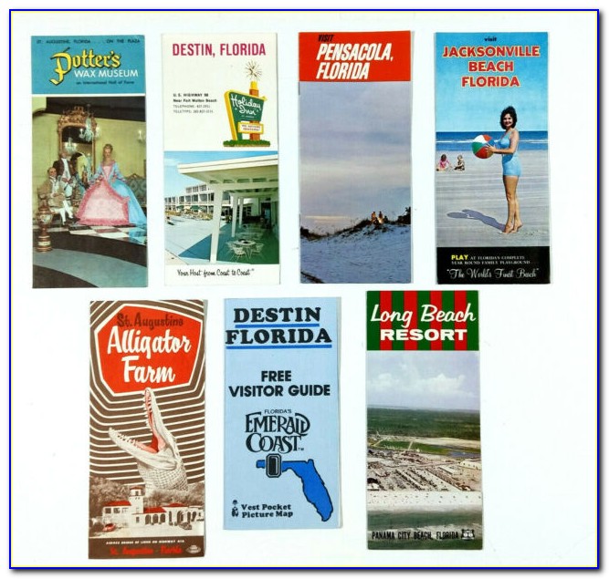 Destin Florida Vacation Brochures