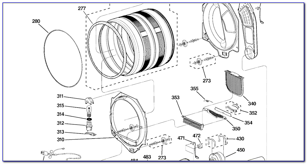 Dryer Belt Diagram Kenmore