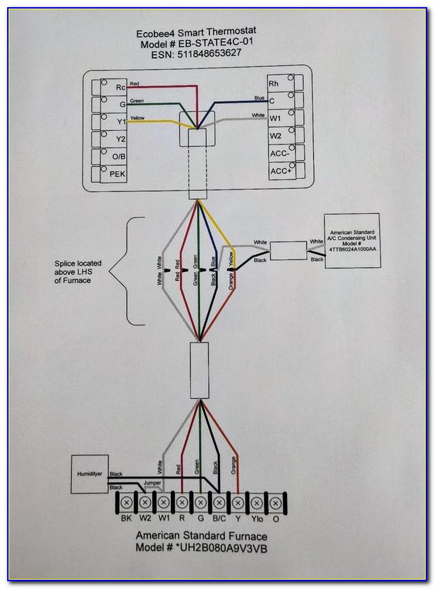 Ecobee 4 Humidifier Wiring Diagram