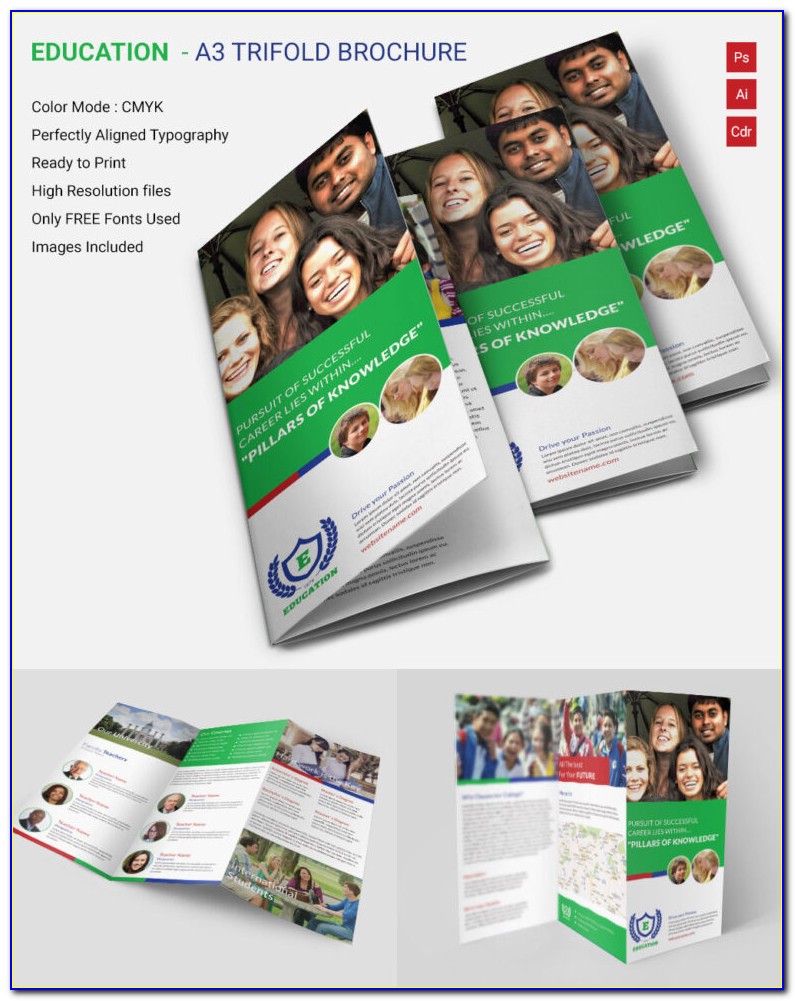 Education Brochure Templates For Word
