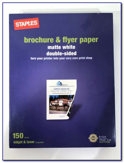 Epson Brochure And Flyer Paper Matte Double Sided