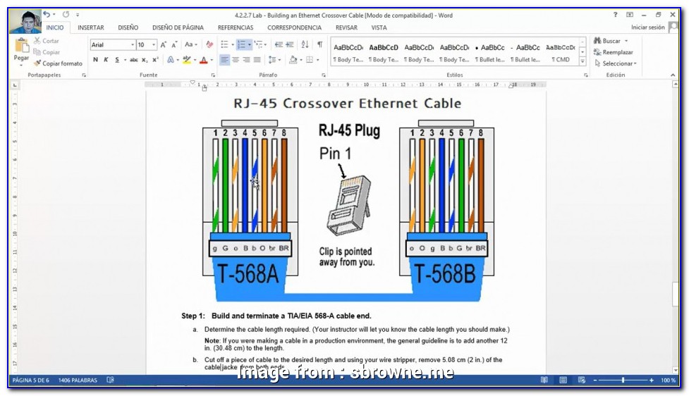 Ethernet Cable Wiring Diagram Pdf