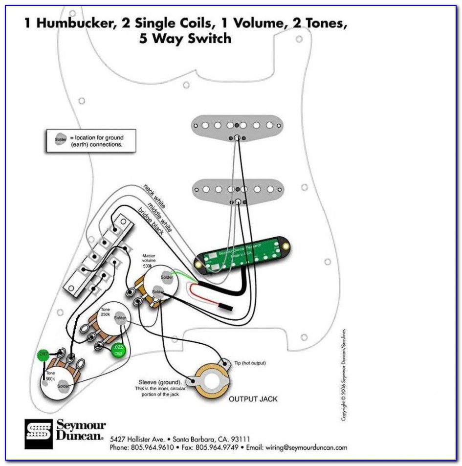 Fender Stratocaster Wiring Diagram Hss