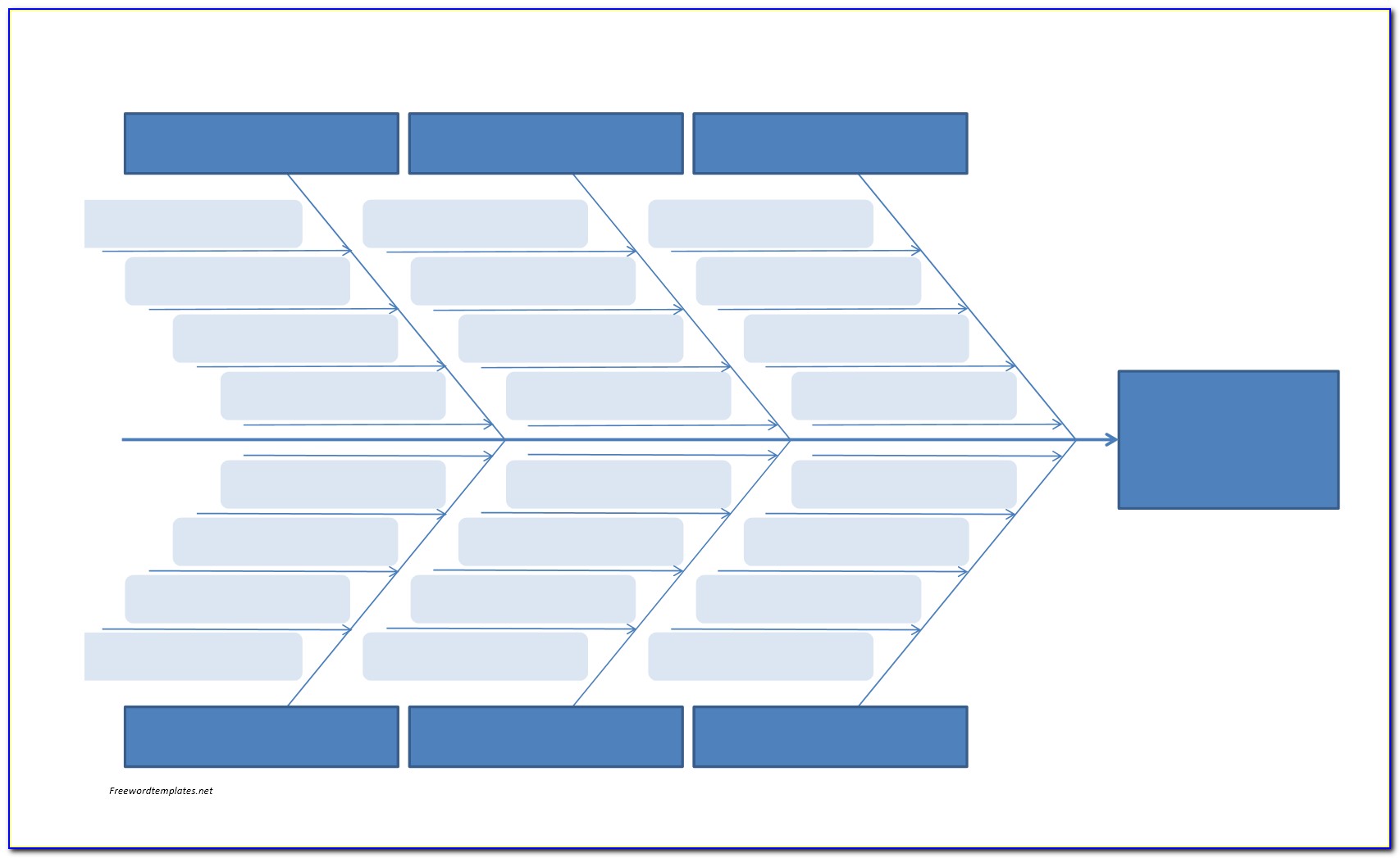 Fishbone Diagram Template Microsoft Word