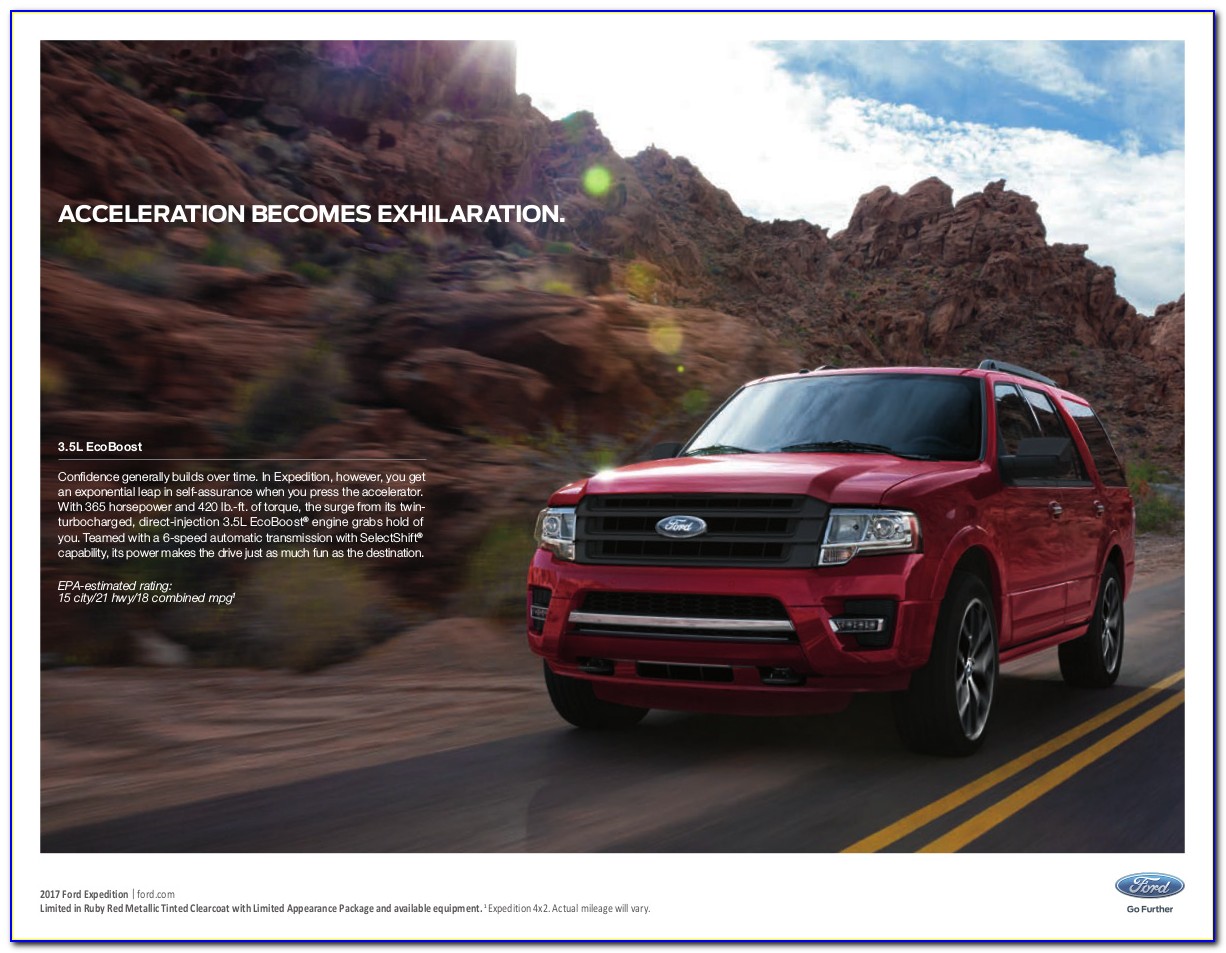 Ford Expedition Brochure 2018