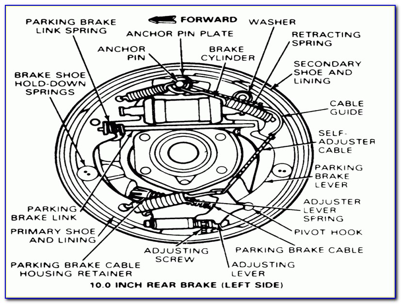 Ford F150 Drum Brake Diagram