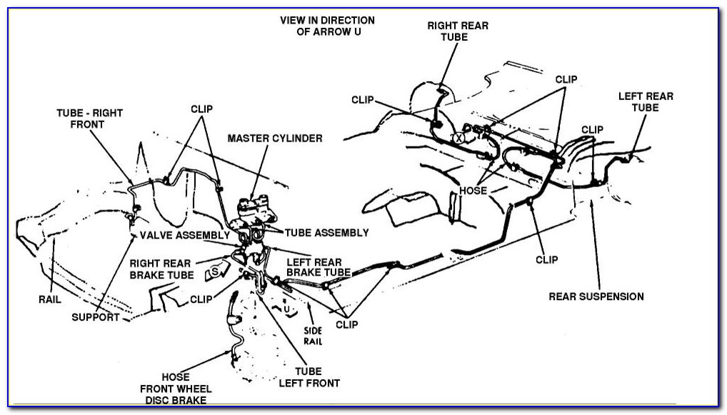 Ford F150 Rear Brake Lines Diagram