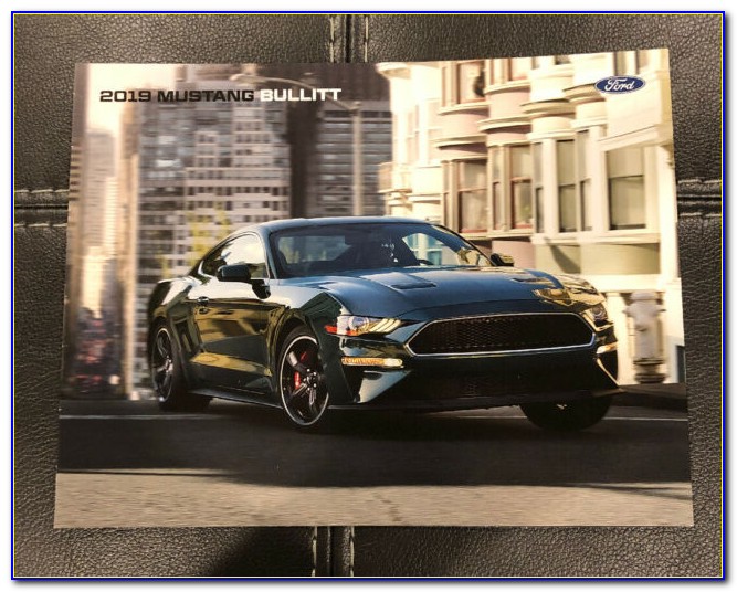 Ford Mustang Bullitt Brochure Pdf