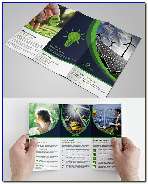 Free Renewable Energy Brochure Template