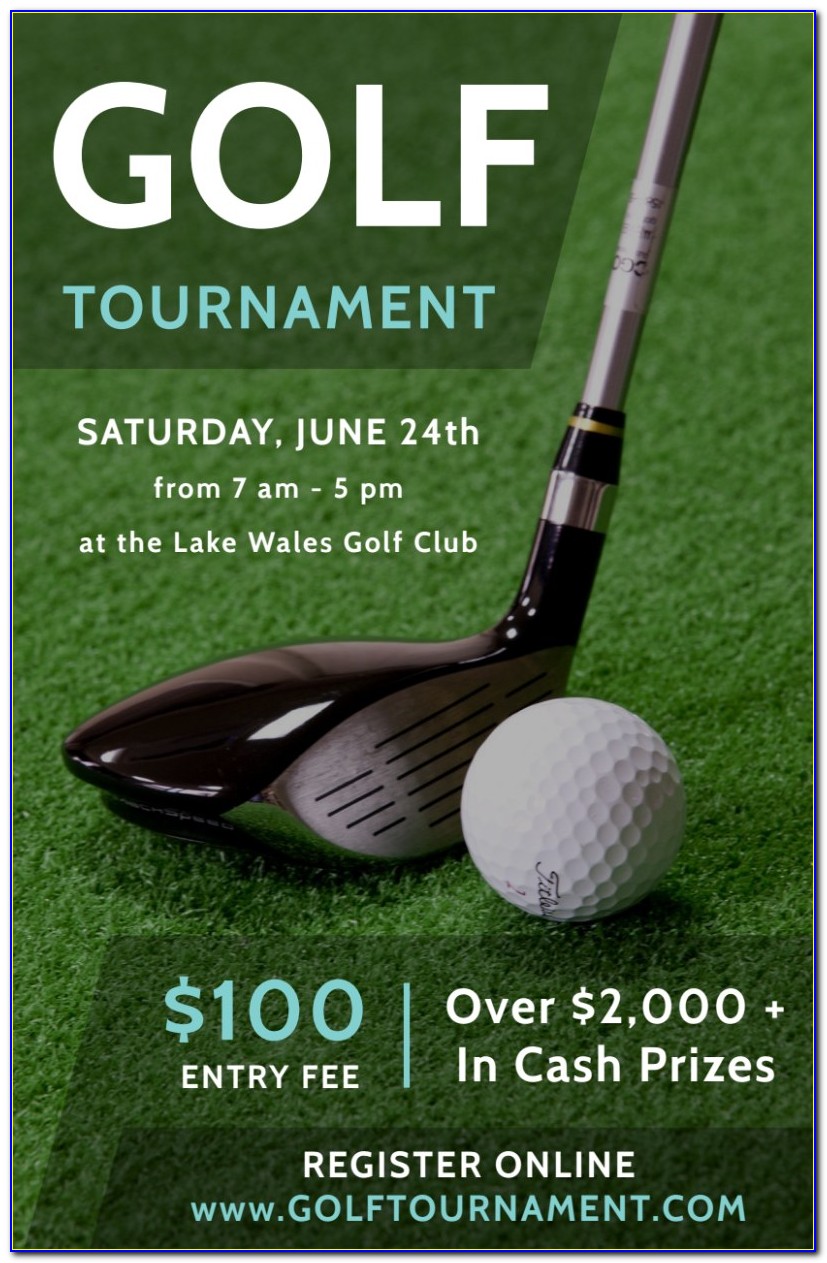 Golf Outing Flyer Examples